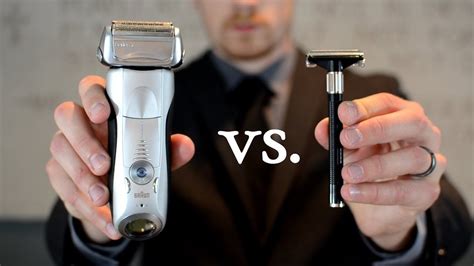 Comparing the cost of safety razors and electric razors